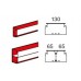 Кабель-канал DLP 65x150 -1 или 2 секции - длина 2 м - белый