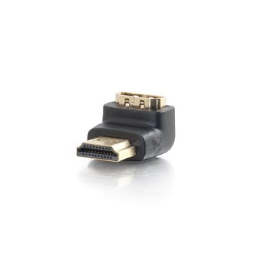 Адаптер HDMI штекер - HDMI гнездо, угол 90