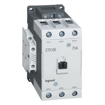 Контактор CTX³ 100 3P 75A (AC-3) 2но2нз ~24В