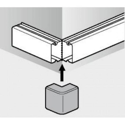 Quintela Внешний угол 40x16 мм