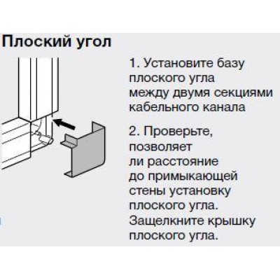 Quintela Плоский угол 100x50 мм