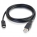 Кабель USB 2.0 тип C штекер - USB A штекер 1м