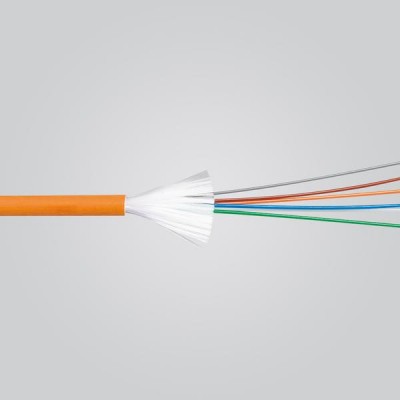 Кабель оптоволоконный OM 2 - многомодовый - внутренний/наружный - с плотным буфером - 6 волокон