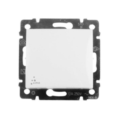 Переключатель промежуточный - Valena - IP 44 - 10 A - 250 В~ - White